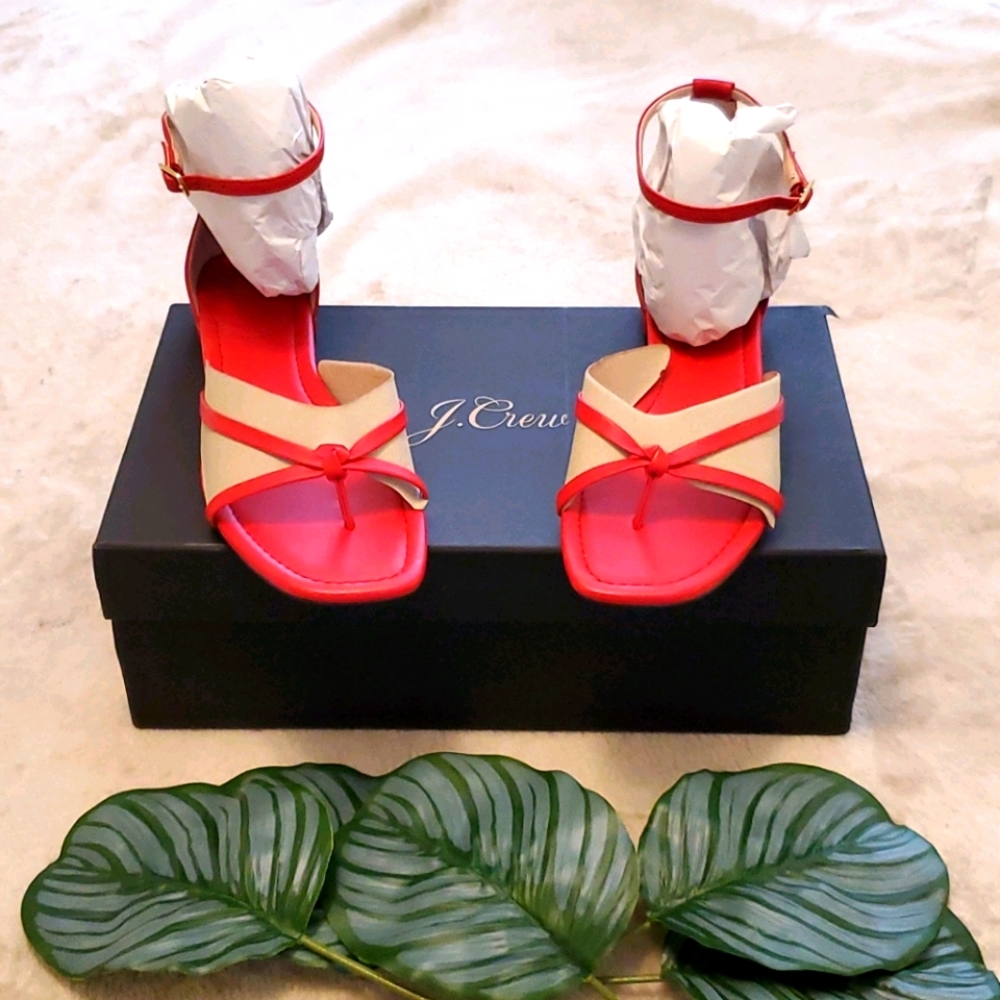 J. Crew Strappy Abbie Sandals
 10 NIB